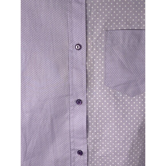 Le Superbe Double Ex Boyfriend Shirt In Lavender Fields Multicolor Sz 0 New - Picture 6 of 12